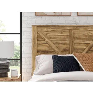 Branstony Queen Crossbuck Panel Bed