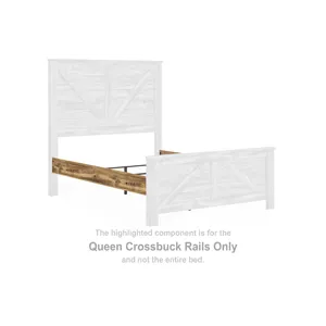 Branstony Queen Crossbuck Rails