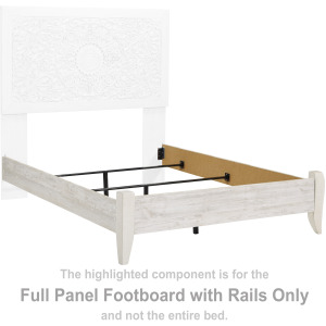 Paxberry Full Panel Footboard with Rails