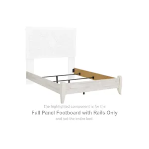 Paxberry Full Panel Footboard with Rails