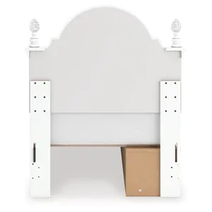 Kozlani Twin Upholstered Panel Storage Bed