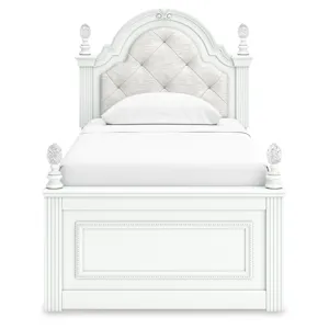 Kozlani Twin Upholstered Panel Storage Bed