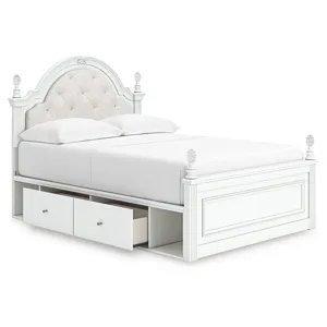 Maylilly Full Upholstered Panel Storage Bed