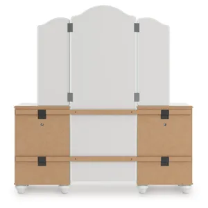 Kozlani Vanity, Mirror and Stool