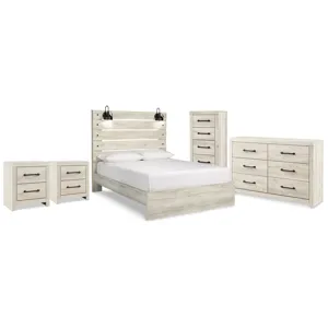 Cambeck Queen Panel Storage Bed, Dresser, Chest and 2 Nightstands