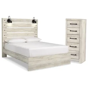 Cambeck Queen Panel Bed and Chest