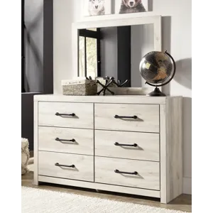 Cambeck King Panel Storage Bed, Dresser, Mirror, Chest and Nightstand