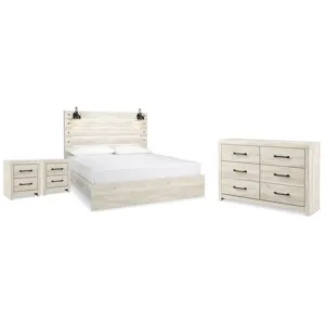 Cambeck King Panel Bed, Dresser and 2 Nightstands