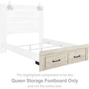 Cambeck Queen Storage Footboard