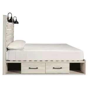Cambeck King Panel Storage Bed, Dresser and Nightstand
