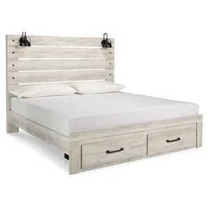 Cambeck King Panel Storage Bed