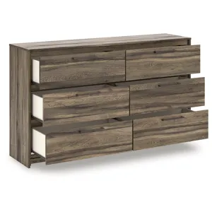 Elbrim Queen Panel Storage Bed, Dresser and Nightstand