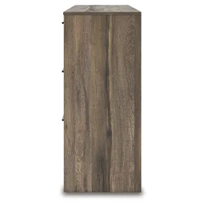 Elbrim Queen Panel Storage Bed, Dresser and Nightstand