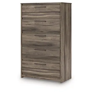 Baystorm King Panel Storage Bed, Chest and Nightstand