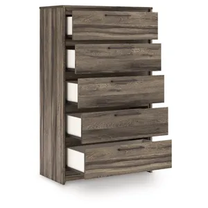 Baystorm King Panel Storage Bed, Chest and Nightstand