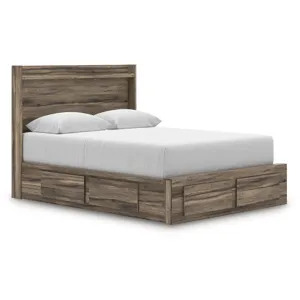 Elbrim Queen Panel Storage Bed, Dresser and Mirror