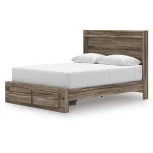 Elbrim Queen Panel Storage Bed, Dresser and Mirror