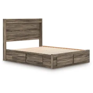 Elbrim Queen Panel Storage Bed, Dresser and Mirror