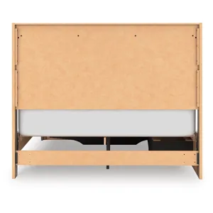 Elbrim Queen Panel Storage Bed, Dresser and Mirror