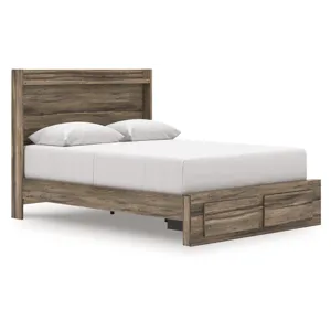 Elbrim Queen Panel Storage Bed