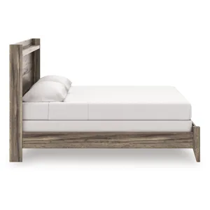 Elbrim King Panel Bed, Dresser, Mirror and Nightstand