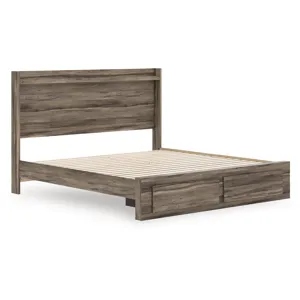 Baystorm King Panel Storage Bed
