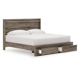 Baystorm King Panel Storage Bed, Chest and Nightstand