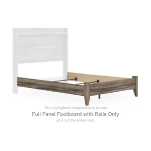 Baystorm Full Panel Footboard with Rails