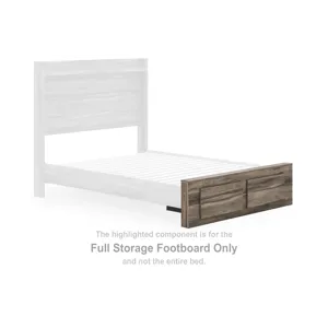Baystorm Full Storage Footboard