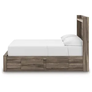 Elbrim Full Panel Storage Bed, Dresser and Mirror