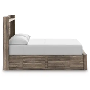 Elbrim Full Panel Storage Bed, Dresser and Mirror