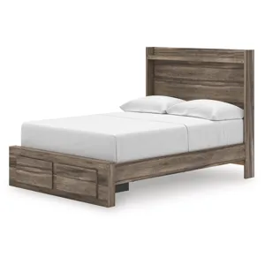 Elbrim Full Panel Storage Bed, Dresser and Mirror