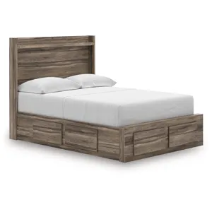 Elbrim Full Panel Storage Bed, Dresser and Mirror
