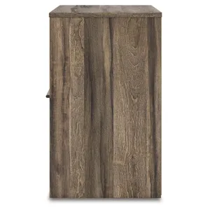 Elbrim Queen Panel Storage Bed, Dresser and Nightstand