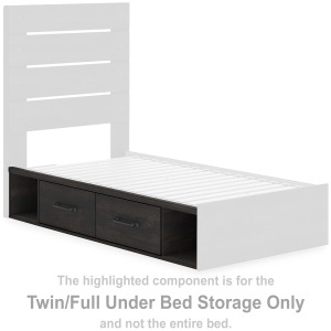 Hollivern Twin/Full Under Bed Storage