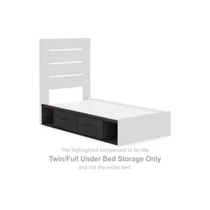 Hollivern Twin/Full Under Bed Storage