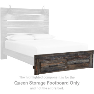 Drystan Queen Storage Footboard