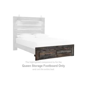 Drystan Queen Storage Footboard