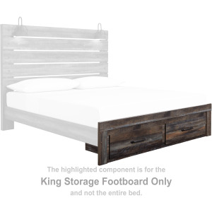 Drystan King Storage Footboard