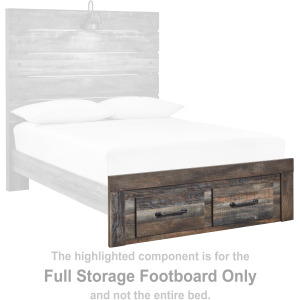 Drystan Full Storage Footboard