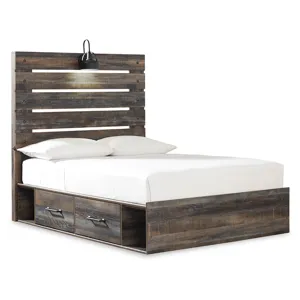 Drystan Full Panel Storage Bed and Dresser