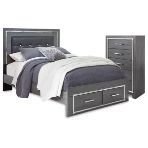 Lodanna Queen Panel Storage Bed and Chest