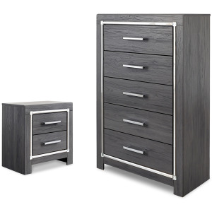 Lodanna Chest and Nightstand