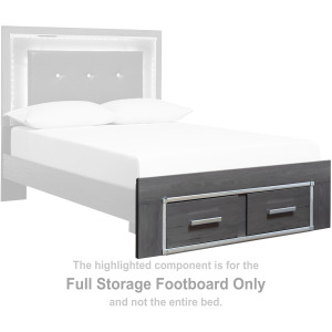 Lodanna Full Storage Footboard