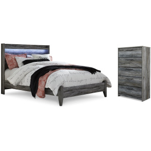 Baystorm Queen Panel Bed and Chest