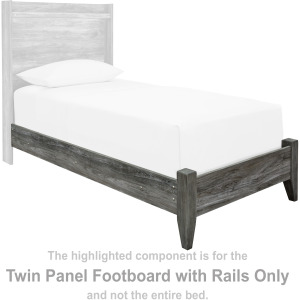 Baystorm Twin Panel Footboard with Rails