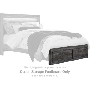 Baystorm Queen Storage Footboard