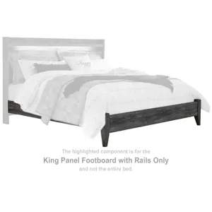 Baystorm King Panel Footboard with Rails