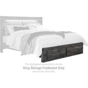 Baystorm King Storage Footboard