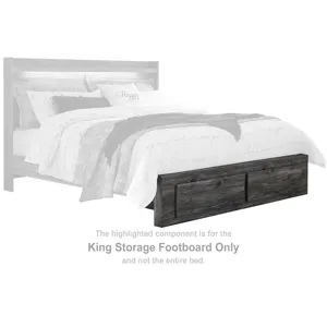 Baystorm King Storage Footboard